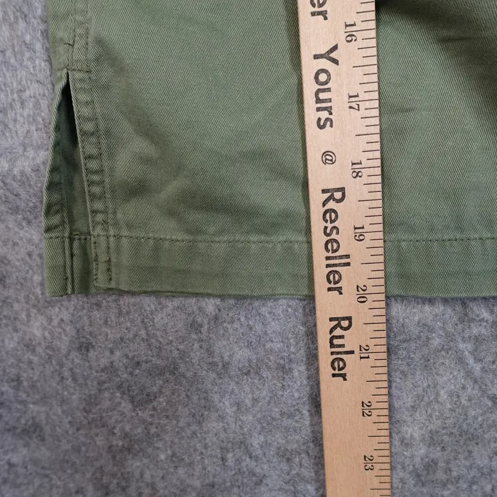 Ralph Lauren‎ Skirt Womens 16 Military Cargo Utility Army Green Mini Y2K 90s